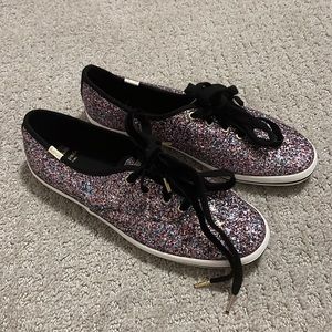 NEVER WORN Keds X Kate Spade Sequin Shoes